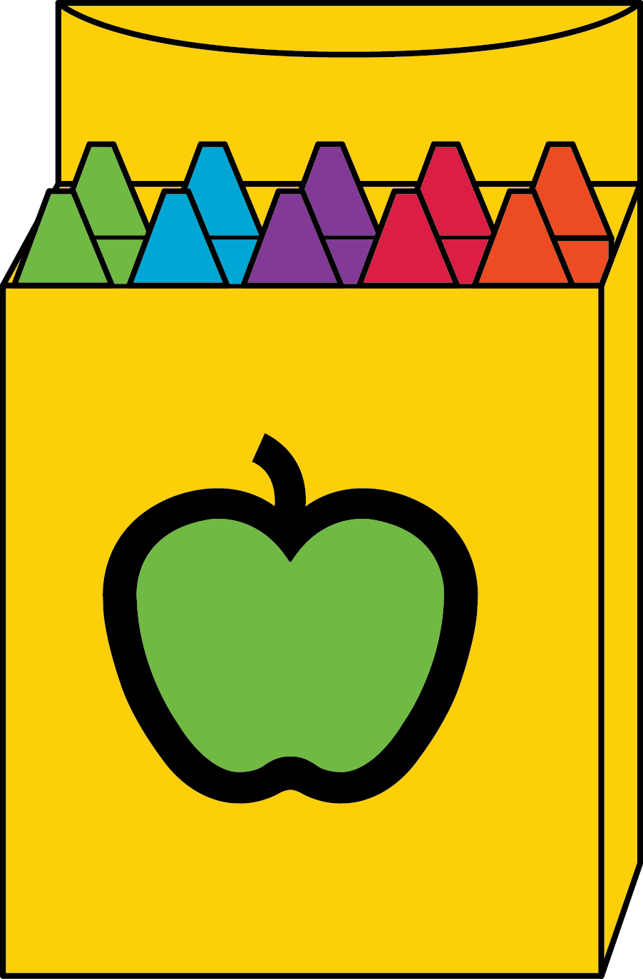 Teachers Aid (crayon box)