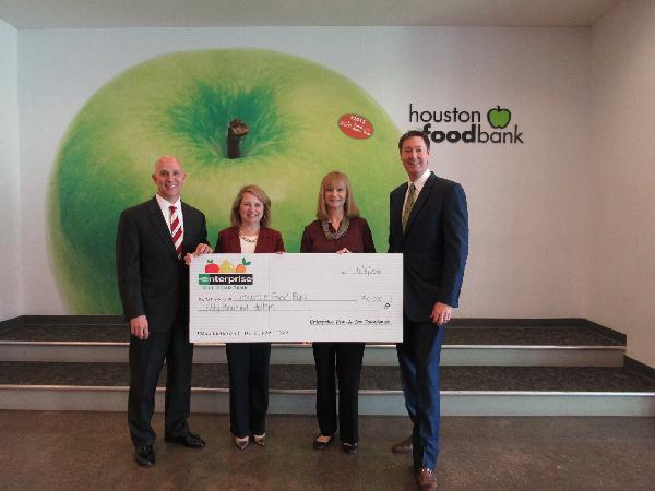 Enterprise Donates $50,000 to the Houston Food Bank